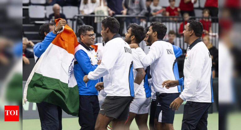Epic! Indian tennis history of scripts in the Davis Cup, beats Switzerland for a rare milestone since 1993 | Tennis News – The Tech Word News