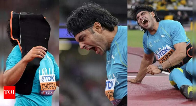 Neera Chopra pulls the belt, covers the face after the Final Elimination World Championship – Watch | More sports news – The Tech Word News