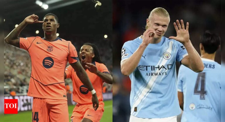 Champions League: Rashford Double verss Barcelona; Haaland hits 50 in Man City Win | Football News – The Tech Word News