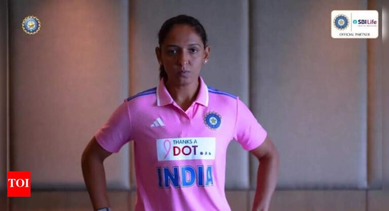 India vs ausw 3. Odi: In historical movement of India wears pink jerseys; Part of the Initiative of Breast Cancer Cricket news – The Tech Word News