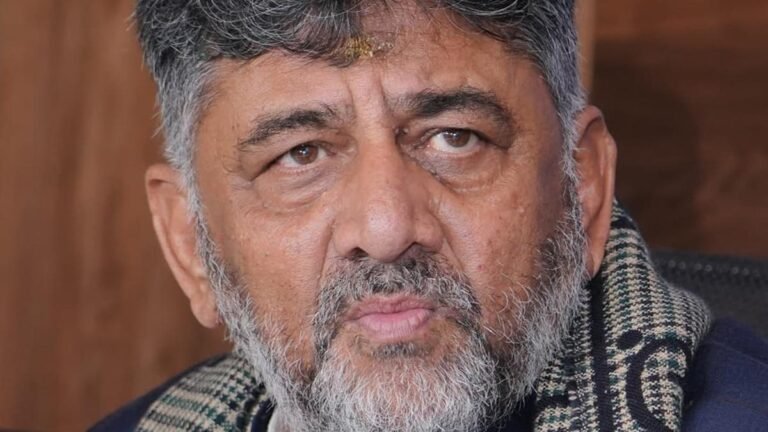 DK Shivakumar hits BJP and says it’s “dividing people”