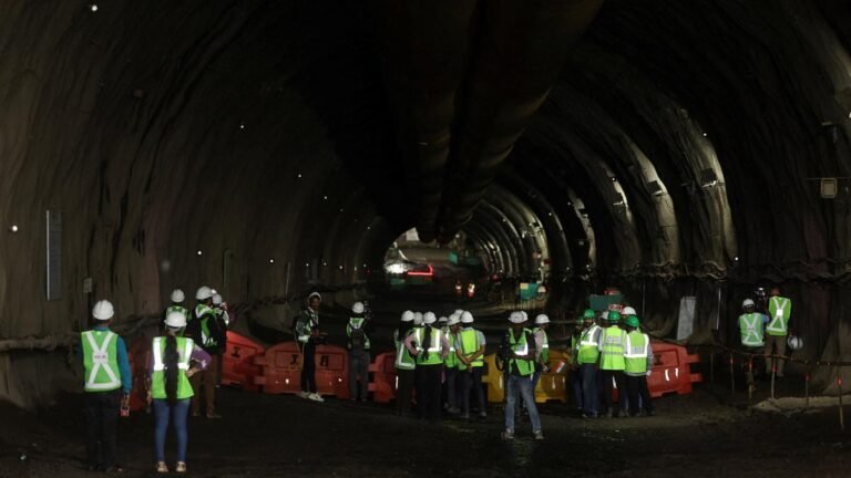 Watch: The main tunnel completed for the Mumbai – Ahmedabad train between Shilphata and Ghansoli