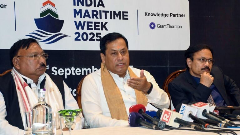 PM to participate in India Maritime Week in Mumbai, says the Minister of the Union Sarbananda Sonowal