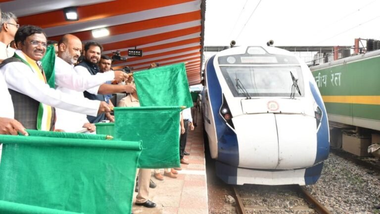 Two more Vande Bharat trains to be presented in Telangana: Union Minister for Domestic Affairs Bandi Sanjay