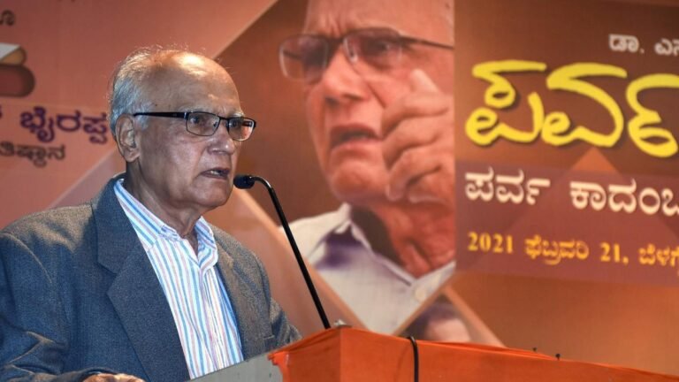 Writers resemble Bhyrappy research, respect for criticism