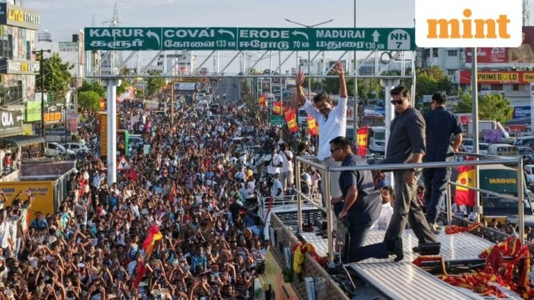 TVK Rally Stampede Live: 36 Dead, 40 injured in the tragedy of karur; Vijay saw a rush to the airport; Rajnikanth reacts | Tech Word News