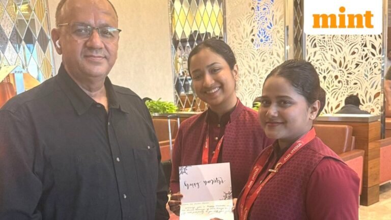 Air India’s Navratri Special in Mumbai Lounge wins praise, the Internet calls it a “sweet gesture” | Tech Word News