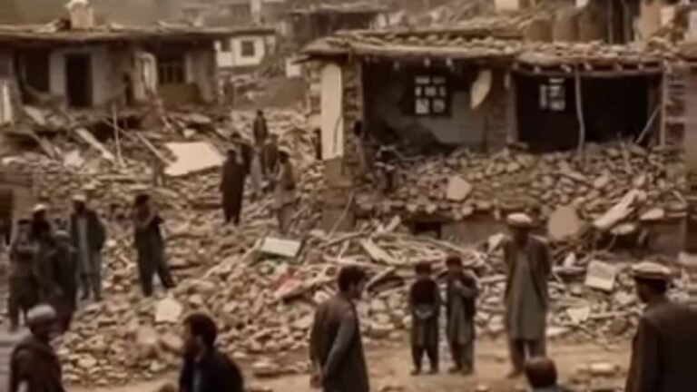 Viral videos, photos capture cool moments because the devastating earthquake destroys the village in Afghanistan | Tech Word News