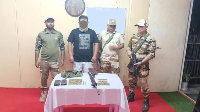 Three Militants, weapons dealer arrested in manipure