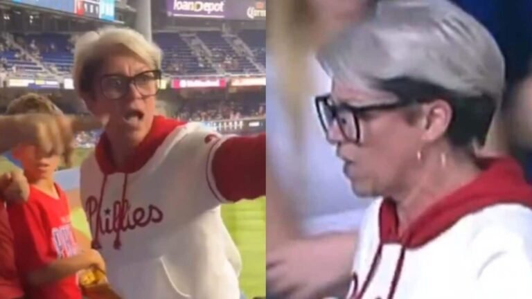 Outrage when Phillies Fan takes home the ball from a young boy after chasing his father | Viral video | Tech Word News