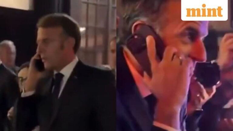 Watch: Emmanuel Macron blocked Trump Convoy in New York, dials US president | Tech Word News