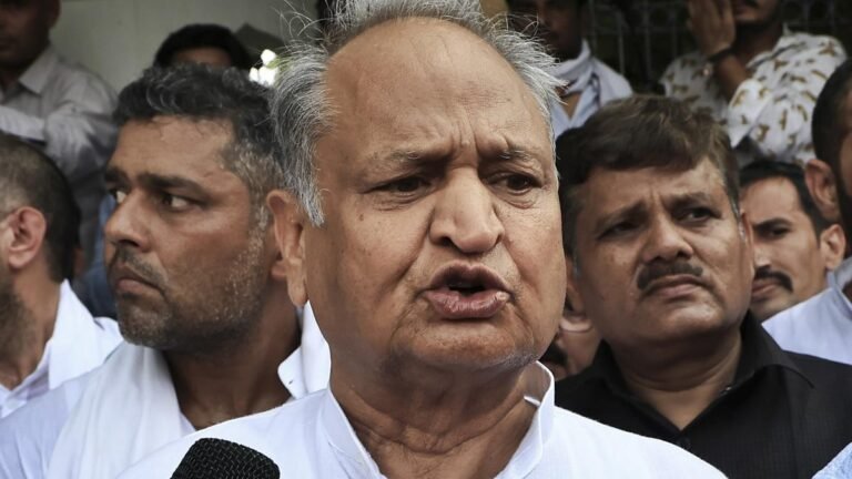 Gehlot accuses BJP of Rajasthan’s pressure agencies