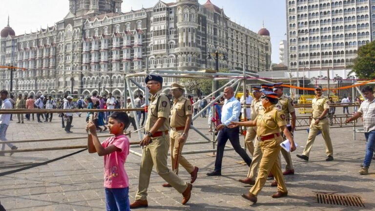 Police in Mumbai launched an investigation after she received a message that threatens the city to “throw into the air”