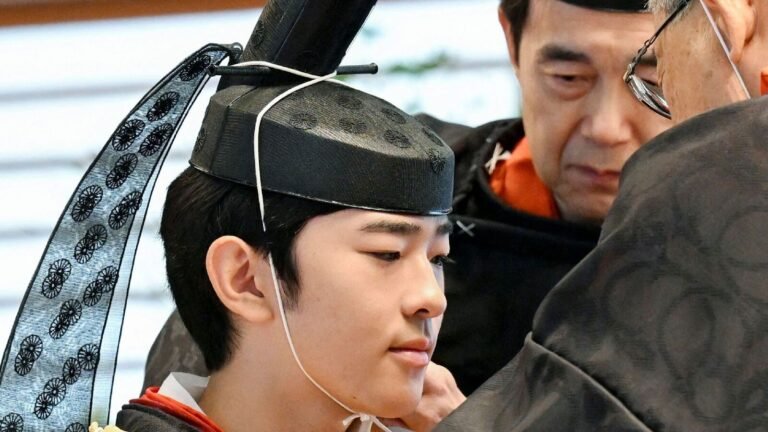 Prince Hishahito will become the first male heir in 40 years to achieve adulthood in Japan Tech Word News