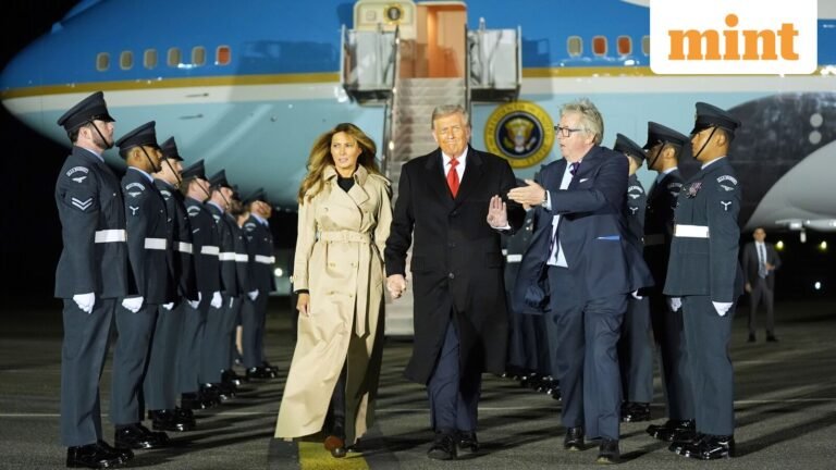 US President Donald Trump, wife of Melania, arrives in the UK for the second state visit Tech Word News