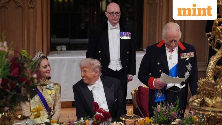 Donald Trump complies with Princess Kate during a state banquet in Windsor: “You’re so bright” | Tech Word News