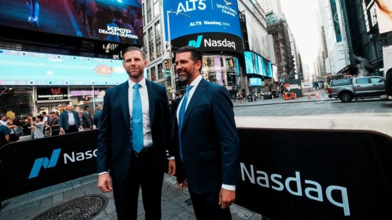 Trump Sons’ Crypto Gamble pays off Big: The share of Eric Trump in American Bitcoin reaches a debut of $ 1.5 billion | Tech Word News