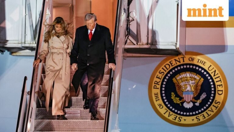 “Get out of the iPad!”: Drama of Middle Air between Air Force One and Spirit Airlines Donald Trump on the way to London | Viral video | Tech Word News