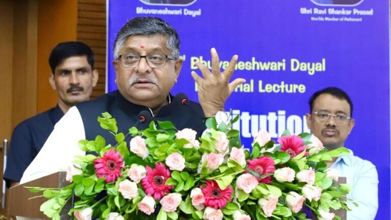 The Constitution seizes India to overcome challenges, says Ravi Shankar Prasad