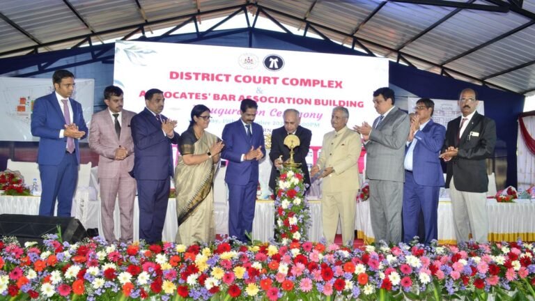 New District Court Complex solemnly in Yadgiru
