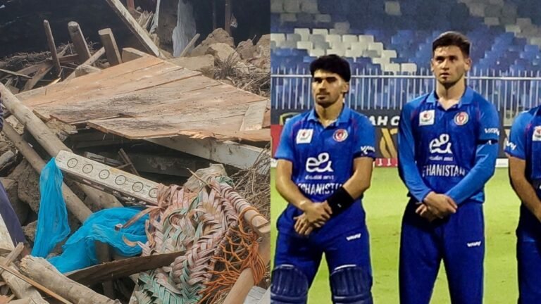 Afghanistan earthquake: Chennai Super Kings pay a special tribute to victims