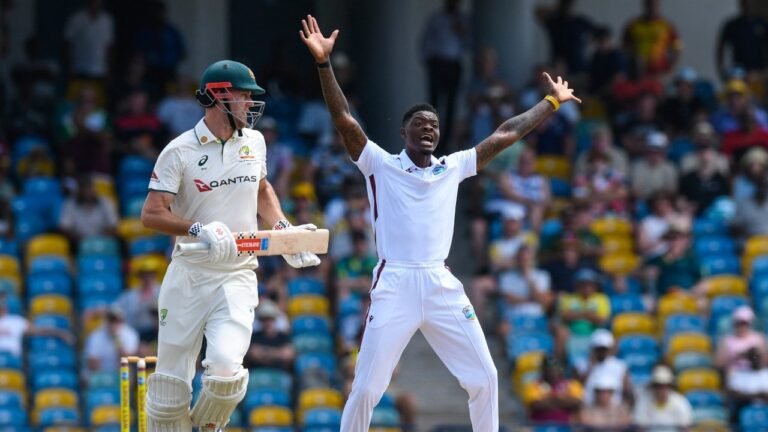 Indian vs vs wi: Alzarri Joseph excluded from India Test Series due to lower back injury