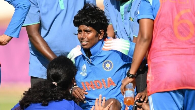 Arundhati Reddy remembers injury mad in England Clash: she is even afraid to get up