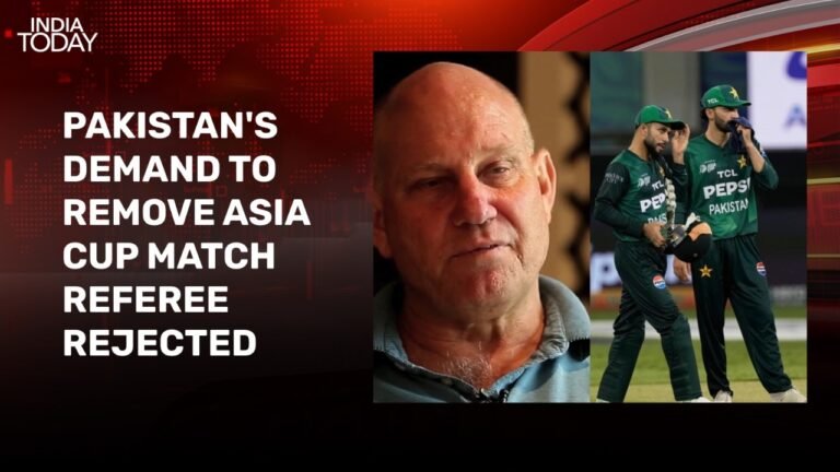 Pakistani demand for the removal of the Referee match Asia Cup rejects ICC