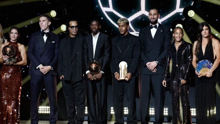 Ballon d’Or 2025: Full list of winners in Paris Crowns Dembele and Bonmati in Glitzy Ceremony