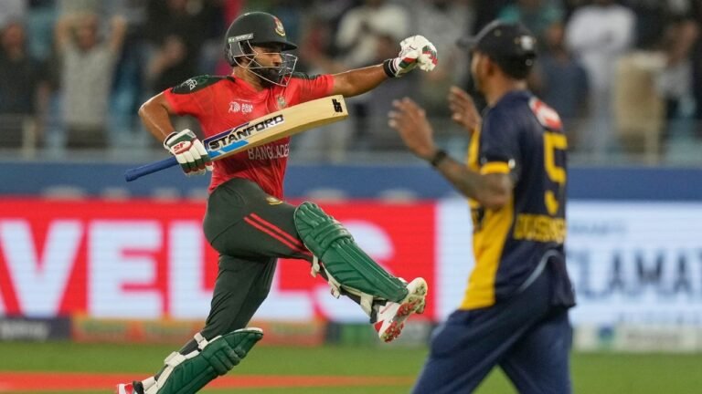 Asia Cup: Super 4 begins with a thriller when Bangladéš Snap Sri Lanka undefeated lane
