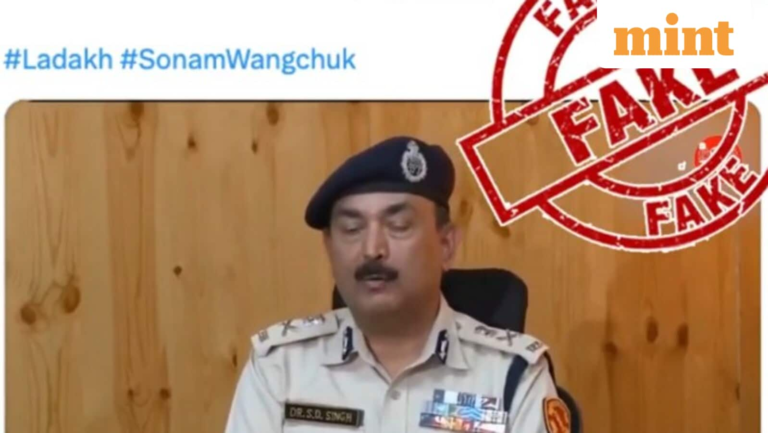 Sonam Wangchuk was arrested without evidence? Digitally changed viral video from Ladakh DGP | Tech Word News
