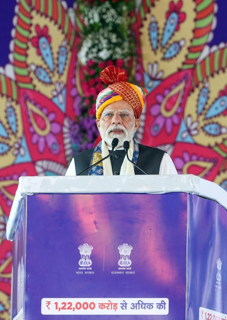 Watch: “Congress plundered Rajasthan, we recover wounds” – PM modi