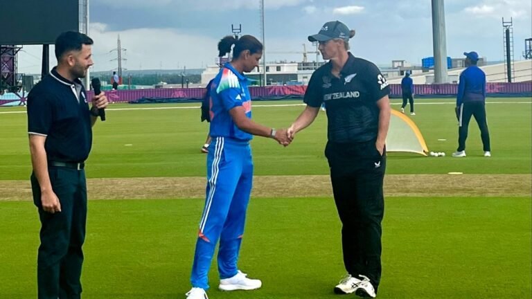 India vs New Zealand, World World-Up World Cup World-UPE: Live Scores and Updates from Bengalur