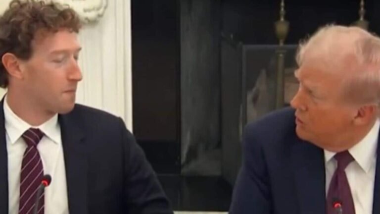 “I wasn’t sure what number you wanted” -zuckerberg hot-MOM Caught Trump with a laugh over 600 B meta investment | Tech Word News