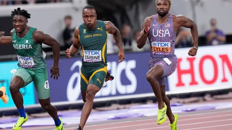 Noah Lyles includes bronze in Tokyo