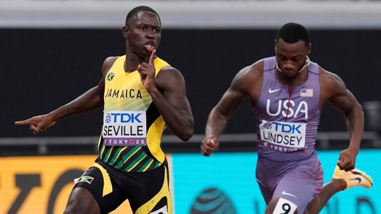 World Athletics: Slip Sevilla emulates Usain Bolt, Beats Noah Lyles for 100m Gold