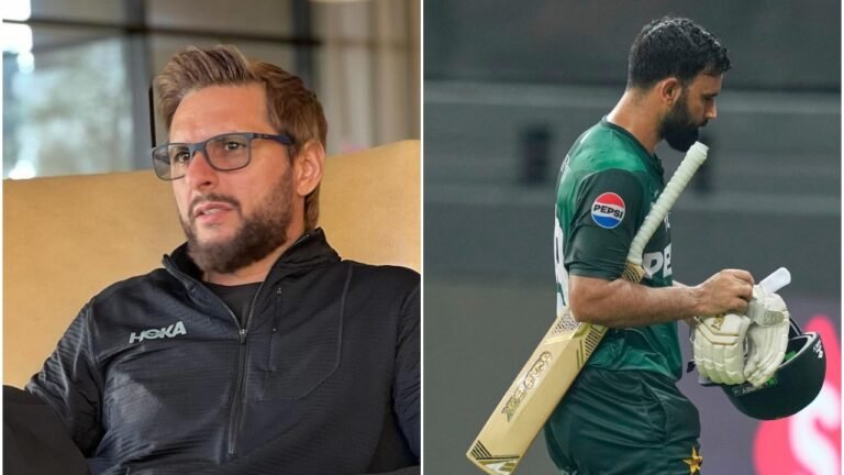 Shahid Afridi Slams Referee for Fakhar Zaman release vs India: need work IPL