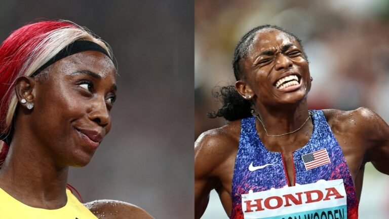 Japanese tears farewell because Sprint Queen Fraser-Pryce passes the Jefferson-Wooden baton