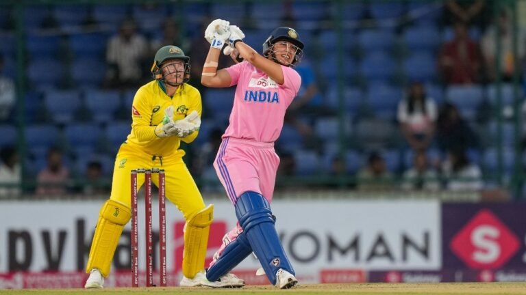 Smrity Mandhana on Record Odi VS Australia: Not my best because India has lost
