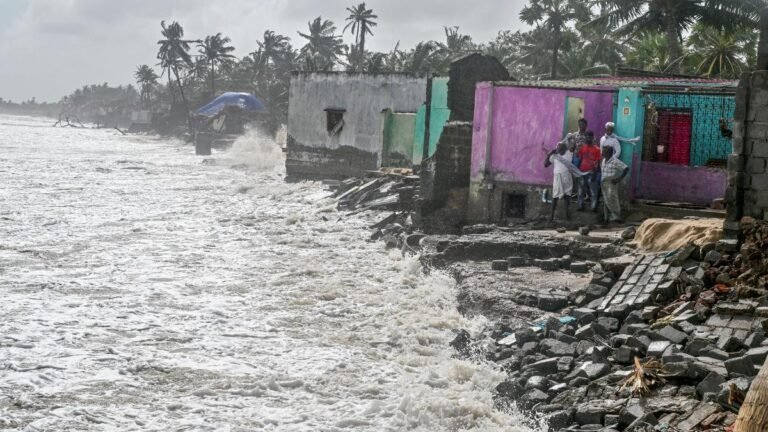 Cyclone Montha crosses AP coast near Narsapur, heavy rain damages 43,000 hectares of crops