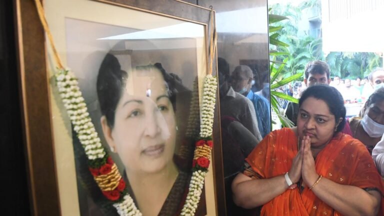 Jayalalithaa’s ₹13.69 crore tax arrears: Madras High Court directs her niece to enforce nephew