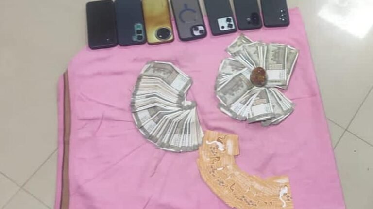 Seven took place in gambling gambling raids