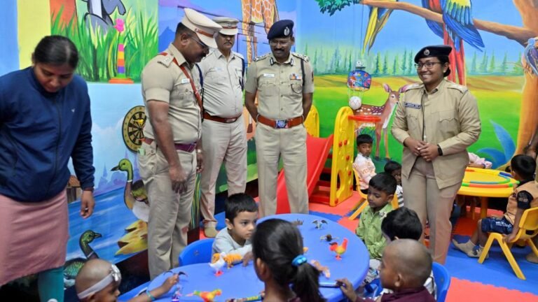 Crche for Children of Police Personnel solemnly in Nilgiris