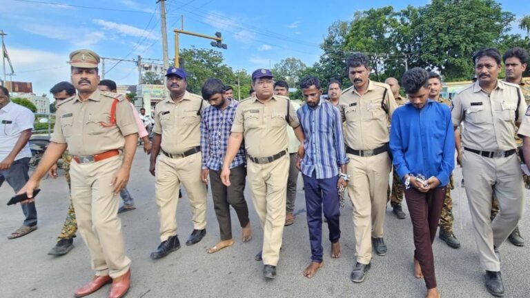 Three arrested in a case of rape chittoor gangs