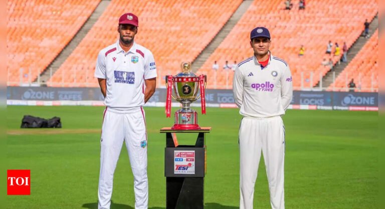 Indian vs vs wi live score, 1.