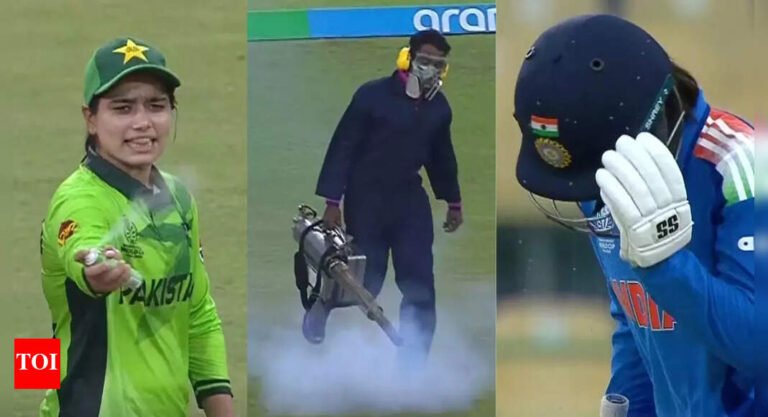BUGS ATTACK! India -Pakistani match stopped for a moment for a bizarre reason – watch | Cricket news – The Tech Word News