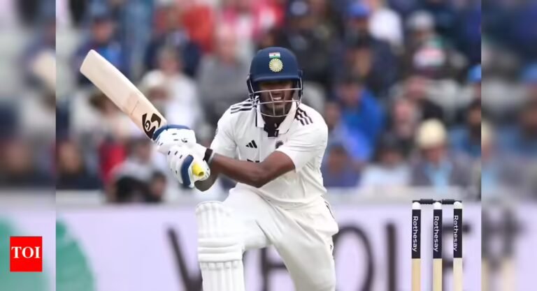Time to escape for Sai Sudharsan: It can strengthen your no. 3 place? | Cricket news – The Tech Word News