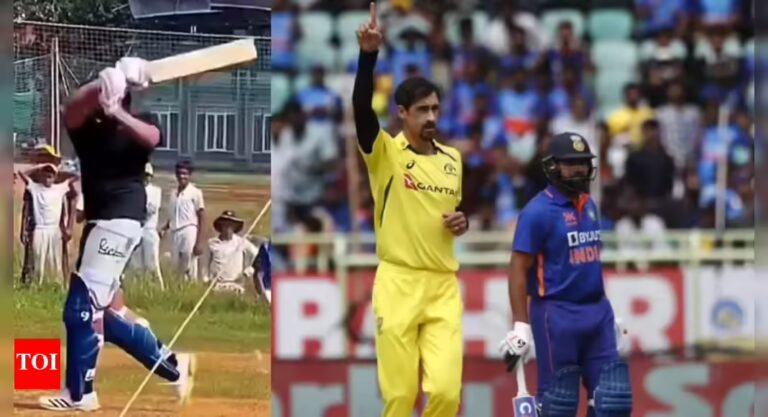 “Dekho Mitchell Starc Saamne Khada Hai!”: Fans give Rohit Sharma Bizarre Motivation before the Odi – Watch series | Cricket news – The Tech Word News
