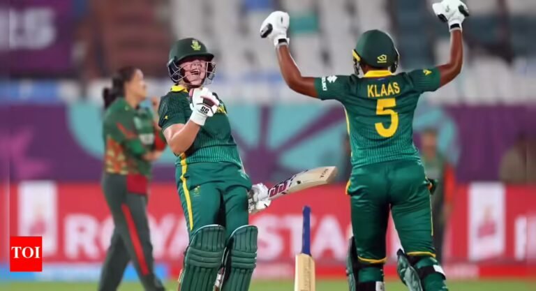 Women’s World Championship: Chloe Tryon, Nadine de Klerk Guide to South Africa for three goals victory over Banglades Cricket news – The Tech Word News