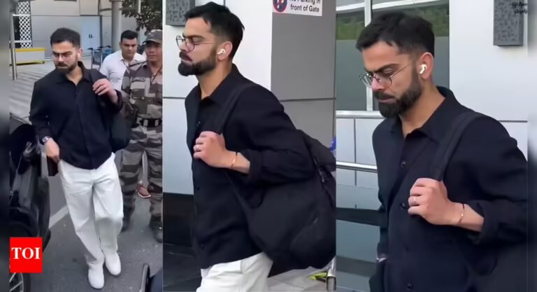 The king is back! Virat Kohli returns to India after 4 months, landing in Delhi to join the team for Australia Odis – Watch | Cricket news – The Tech Word News